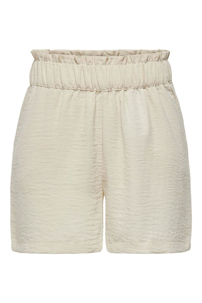 JDY - Shorts - JDY Divya Life Hw Paperbag Shorts - Sandshell