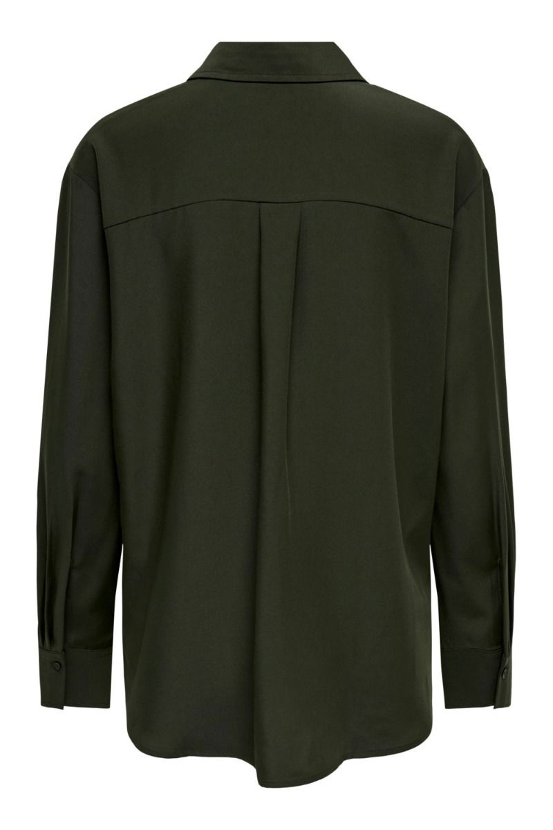 JDY - Skjorte - JDY Allison LS V-neck Shirt - Rosin 