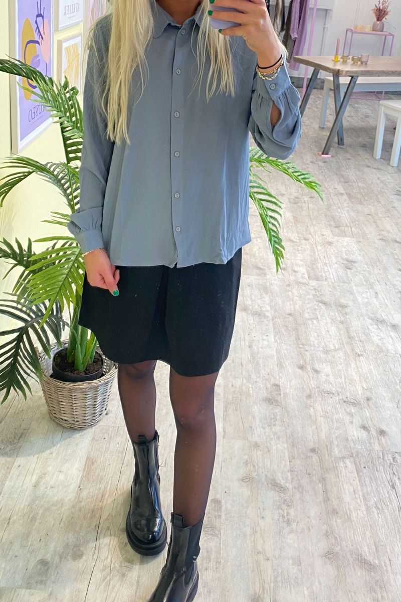 JDY - Skjorte - Brooke LS Shirt - Tradewinds