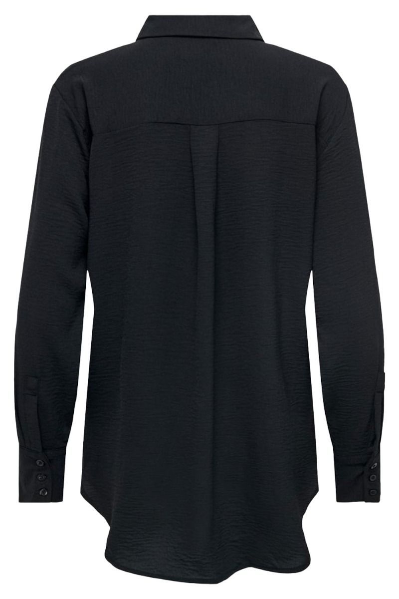 JDY - Skjorte - JDY Kenta L/S Loose Shirt - Black