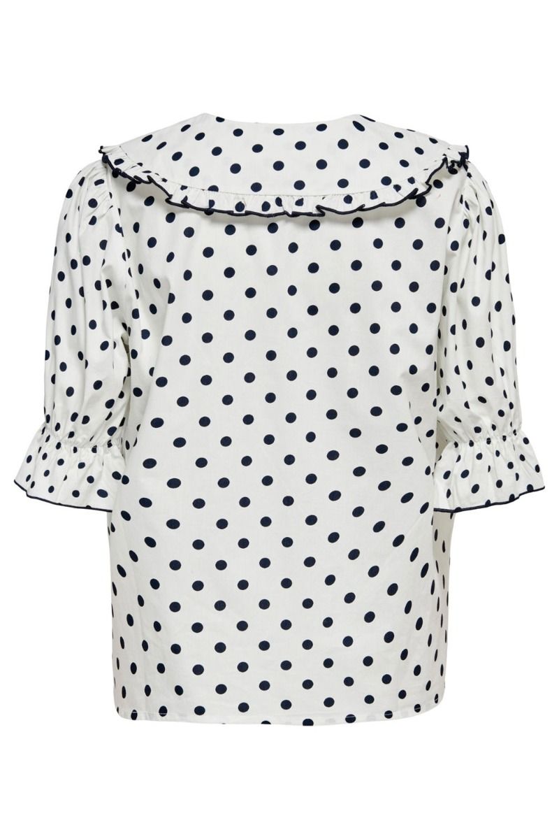 JDY - Skjorte - JDY Lucia 2/4 Shirt - White 