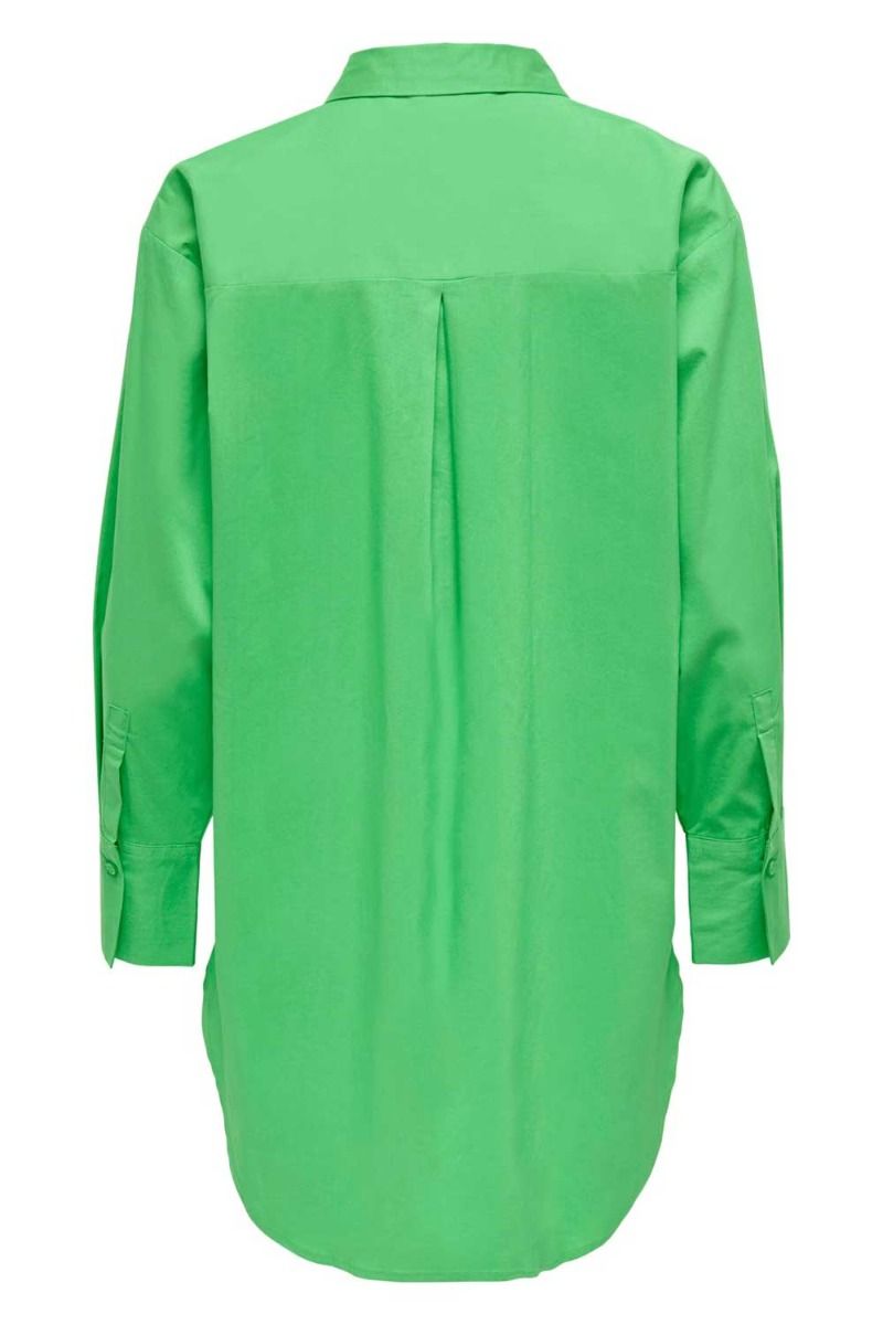 JDY - Skjorte - JDY Mio LS Long Shirt - Grass Green 