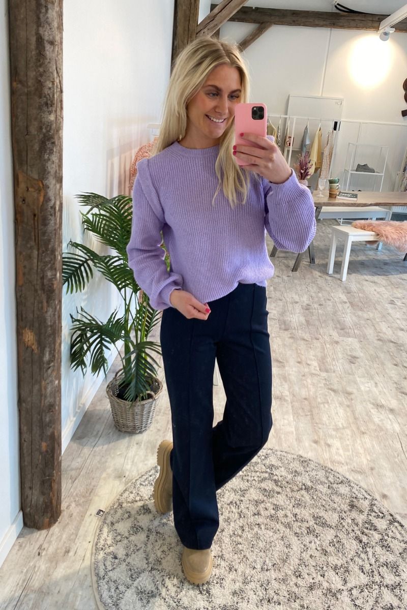 JDY - Strik - Emori LS Pullover Knit - Lavender