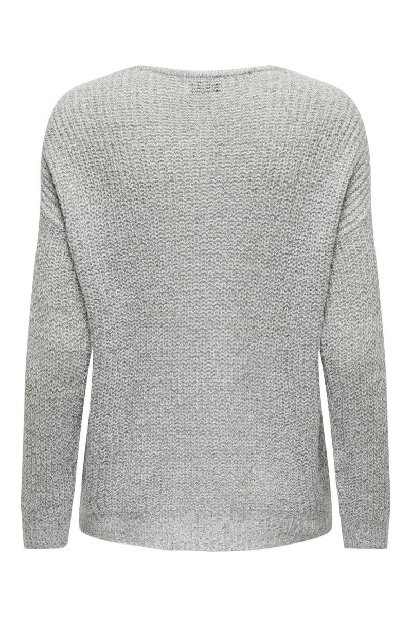 JDY - Strik - JDY New Megan L/S Pullover - Cloud Dancer