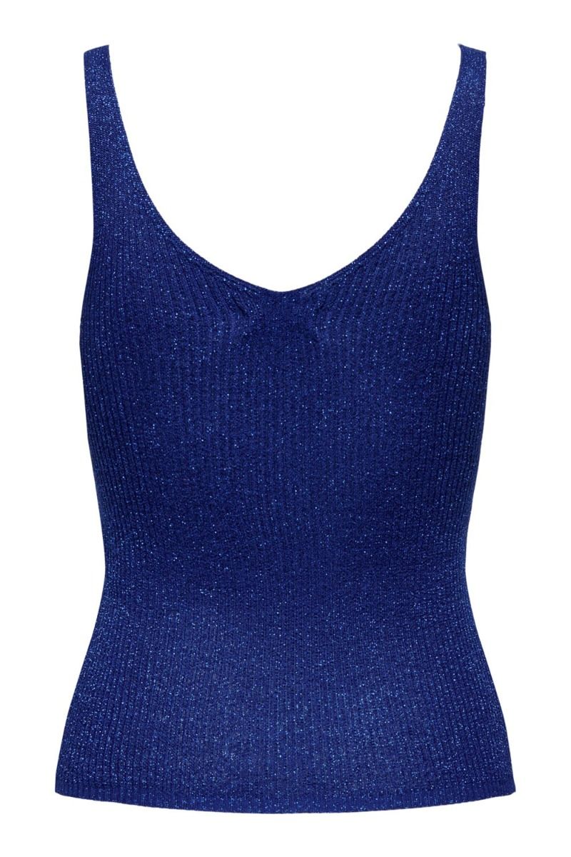 JDY - Top - JDY Bodilla S/L Top - Bellwether Blue