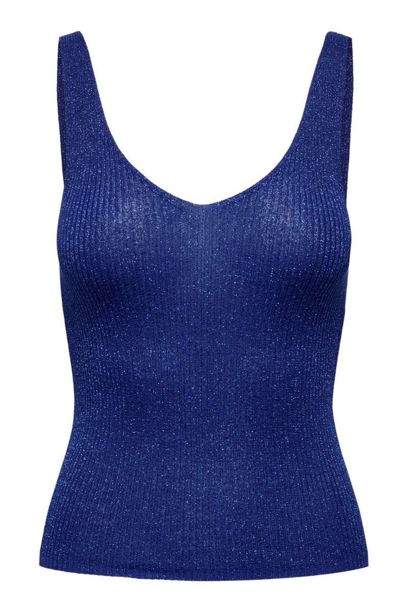 JDY - Top - JDY Bodilla S/L Top - Bellwether Blue