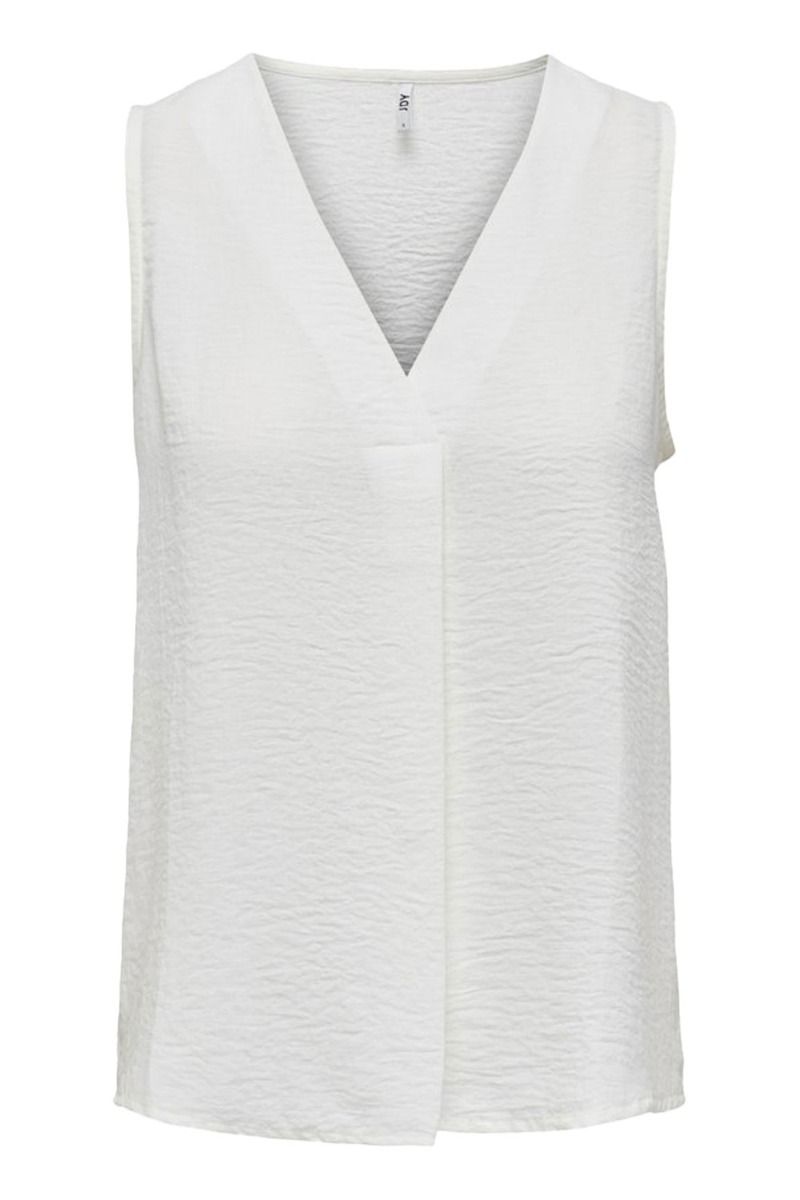 JDY - Top - JDY Divya S/L Top Wvn Dia - Cloud Dancer