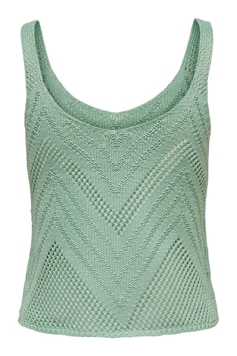 JDY - Top - JDY Sun Tank Top - Birds Egg Green