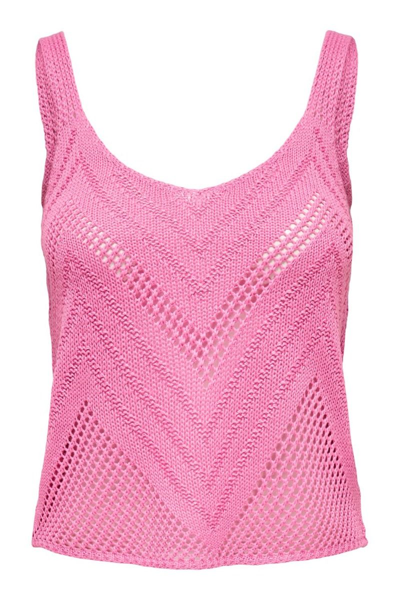 JDY- Top - JDY Sun Tank Top - Fuchsia Pink