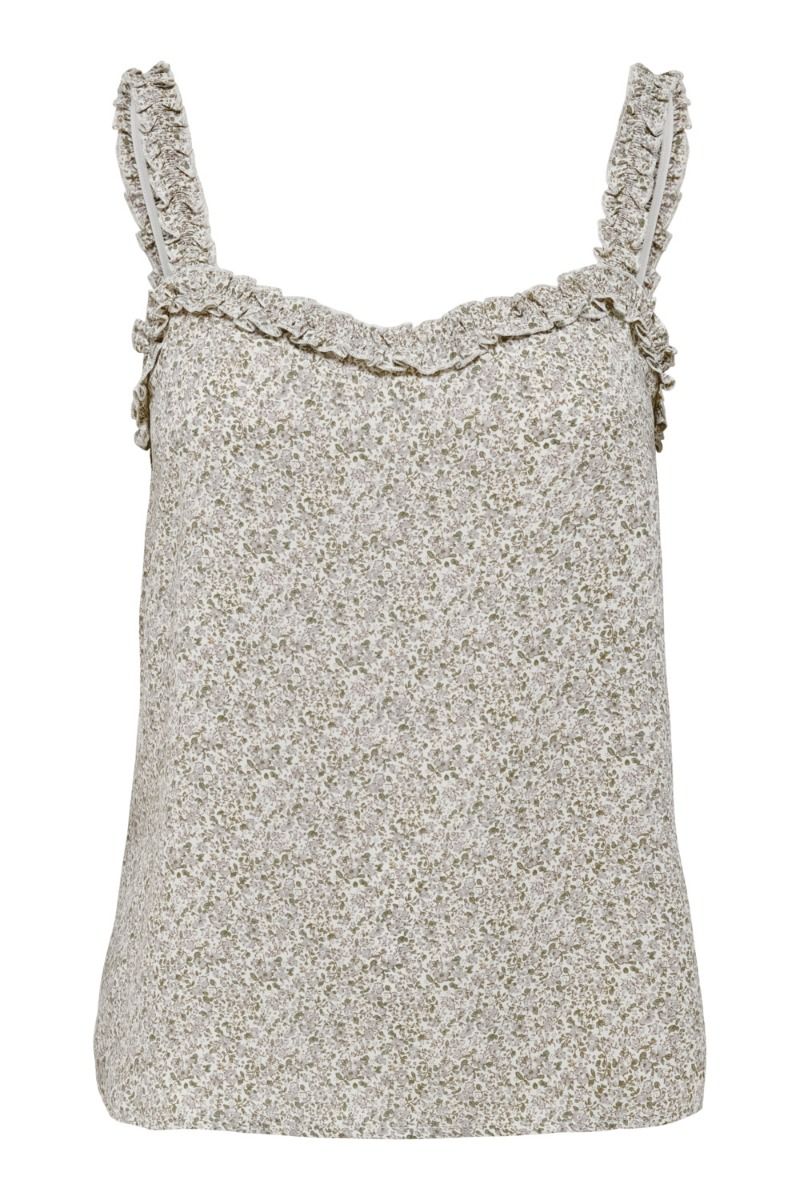 JDY - Top - JDY Nolia Strap Top - Coconut Milk