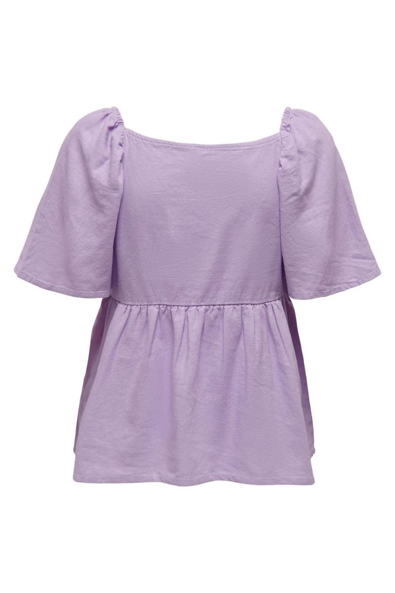 JDY - Top - JDY Say 2/4 Top - Purple Rose