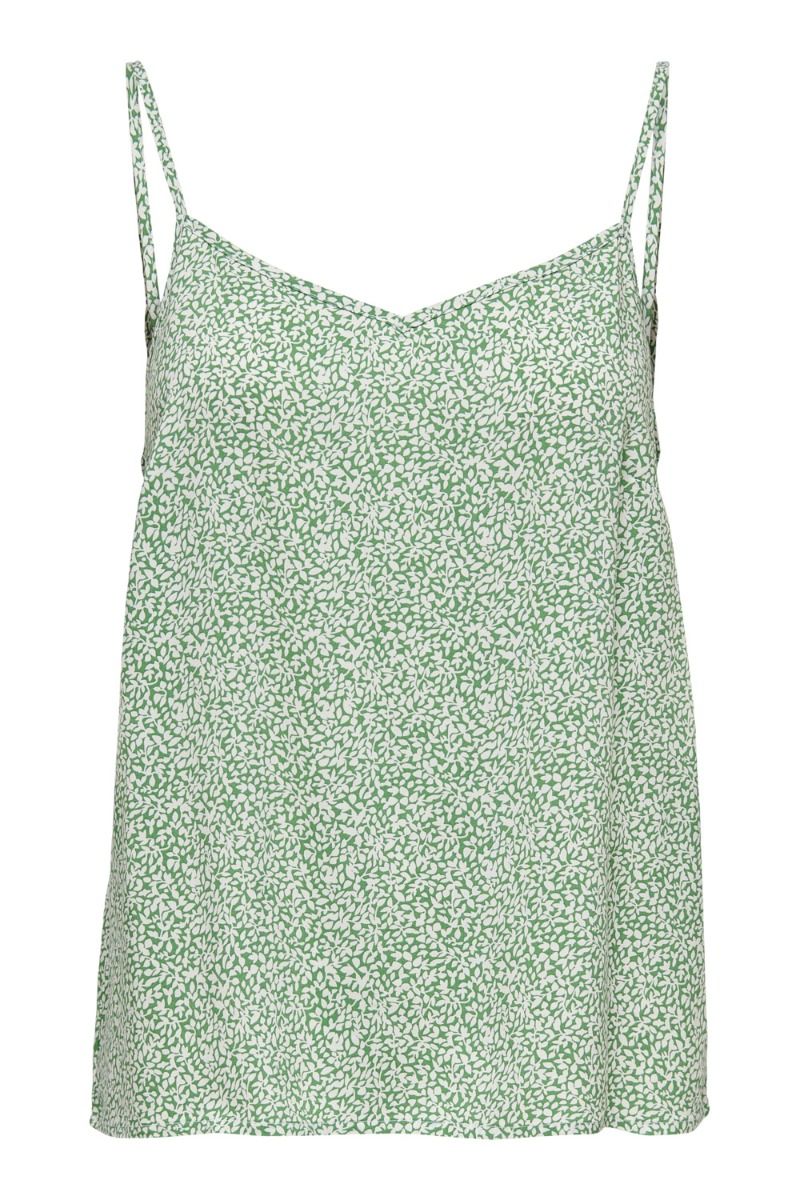 JDY - Top - JDY Starr Life Easy Singlet - Medium Green