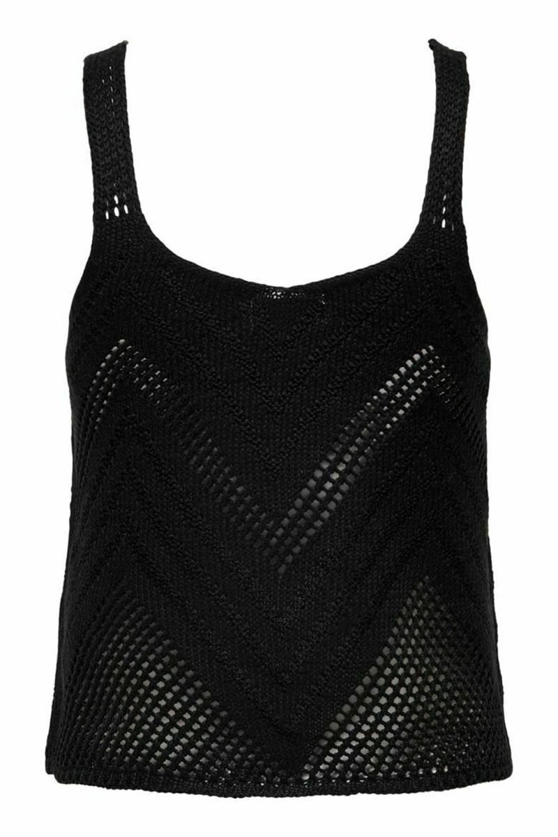 JDY - Top - JDY Sun Tank Top - Black