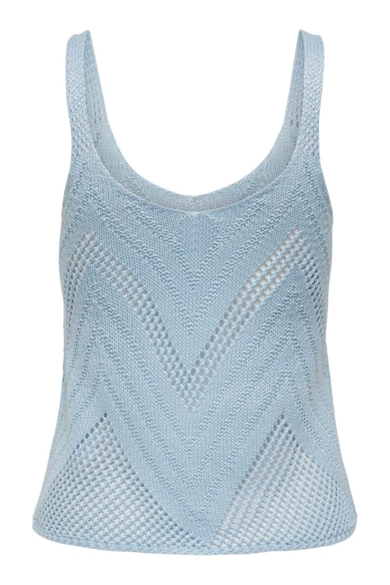 JDY - Top - JDY Sun Tank Top - Cashmere Blue