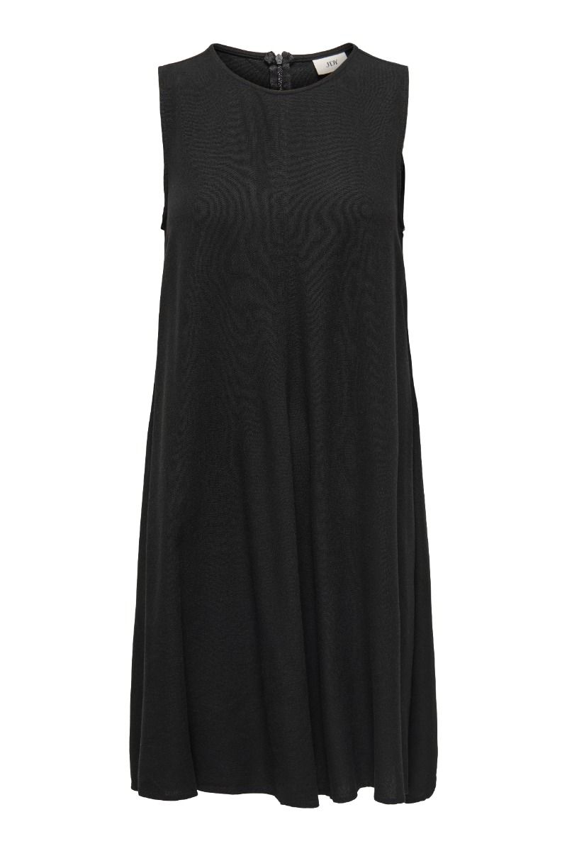 JDY - Kjole - Say S/L Linen Dress - Black