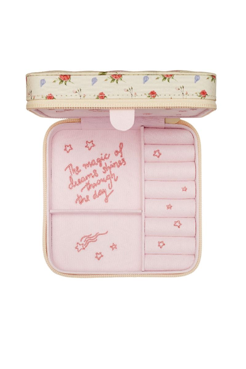 Maanesten - Smykkeskrin - Jewelry Box - Roses and Shells