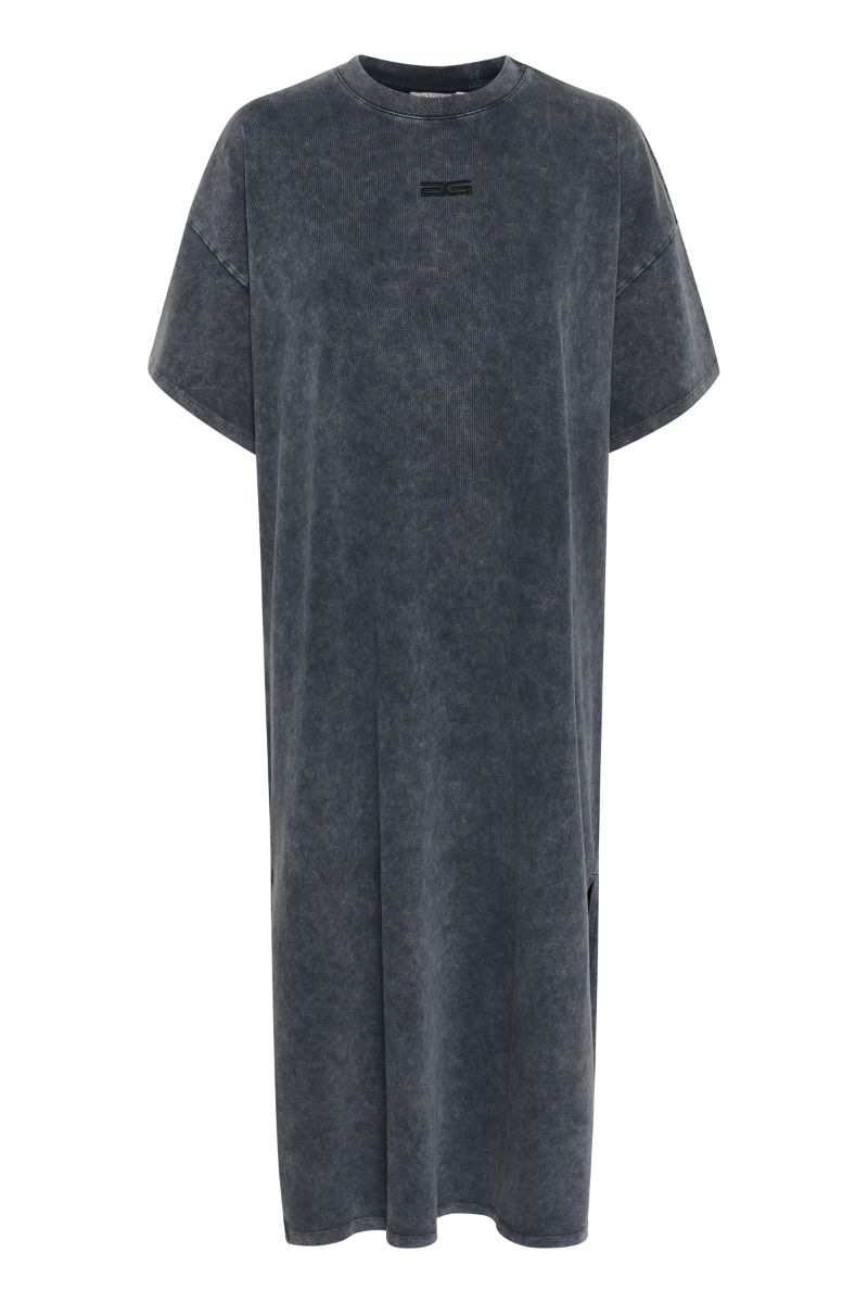 Gestuz - Kjole - GZjio Dress - Dark Grey Washed