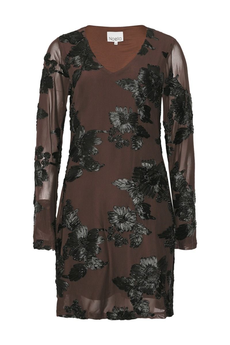 Noella - Kjole - Joanette Dress - Chocolate Black