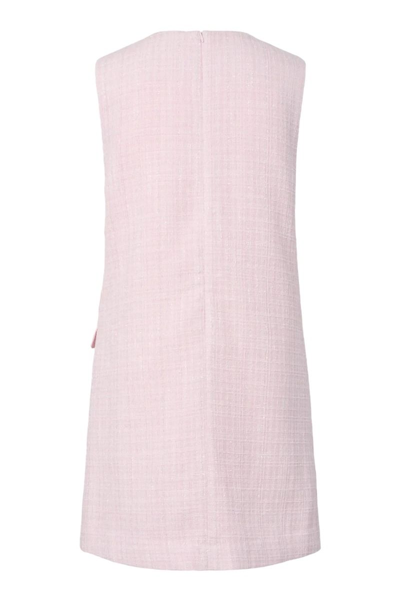 YAS - Kjole - Jose SL Boucle Dress - Pink Lady (Levering midt marts)