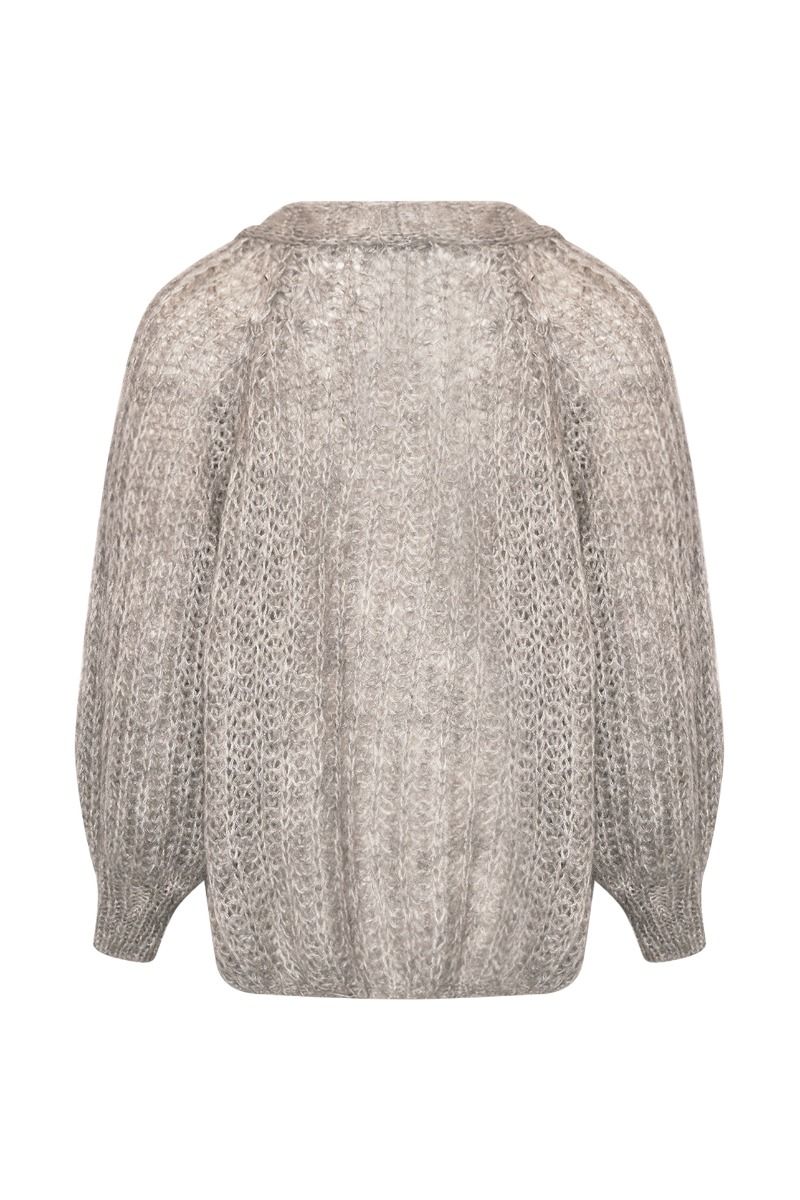Noella - Cardigan - Joseph Knit Cardigan - Light Grey