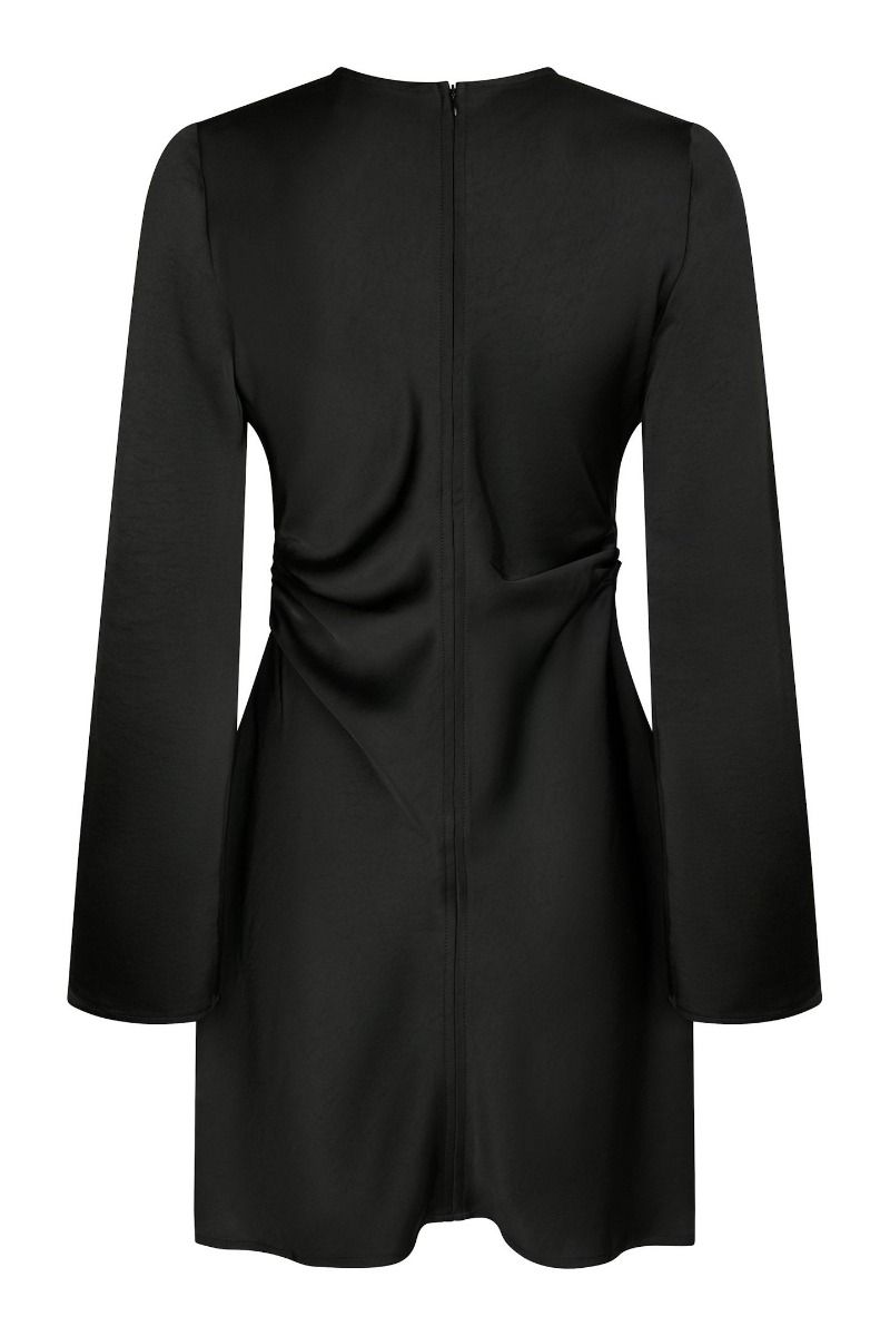Neo Noir - Kjole - Jumari Heavy Sateen Dress - Black