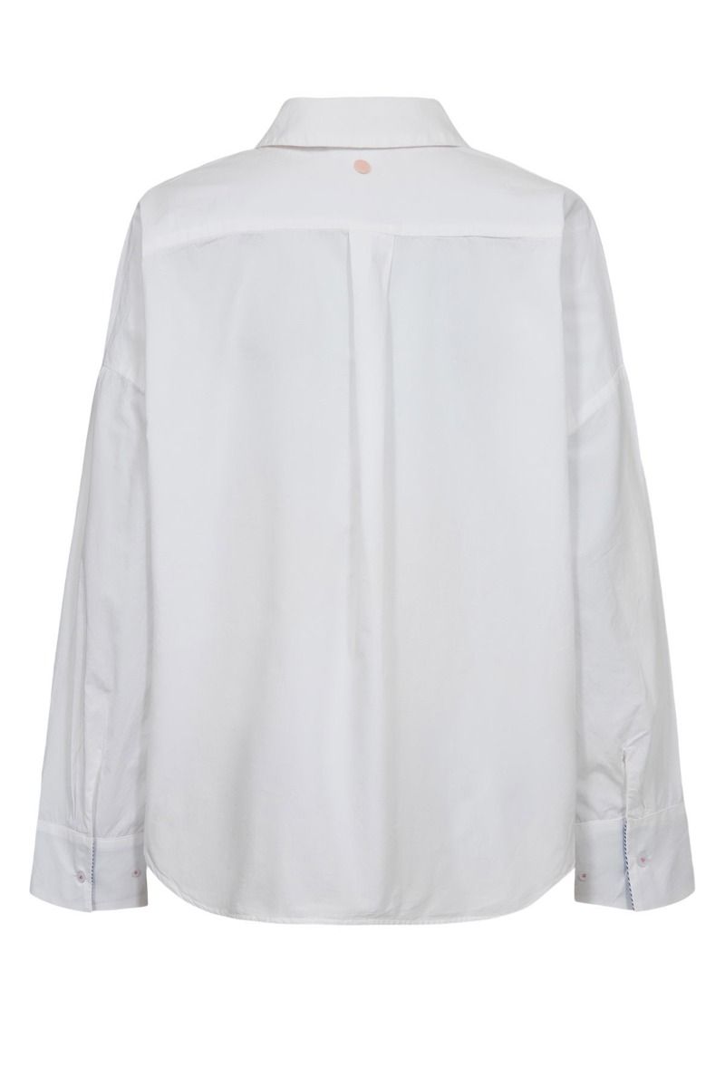 Nümph - Skjorte - Juna Shirt - Cloud Dancer