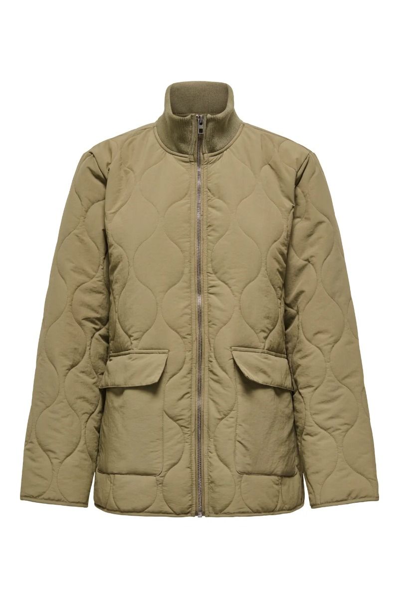 JDY - Jakke - Raya Quilt Oversize Jacket - Capers