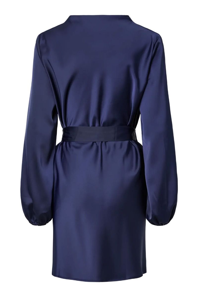 YAS - Kjole - Thea LS Dress - Evening Blue (Levering midt juli)