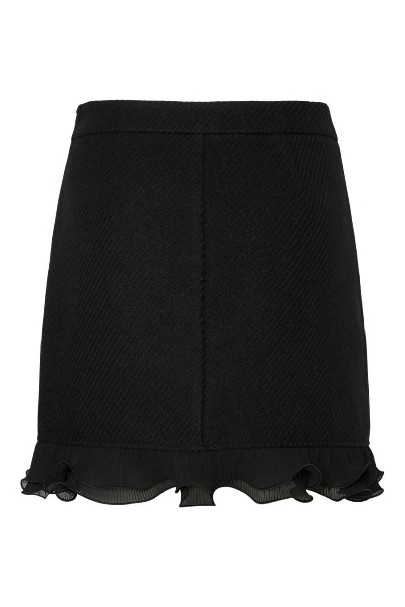 Y.A.S - Nederdel - Frino HW Short Skirt - Black 