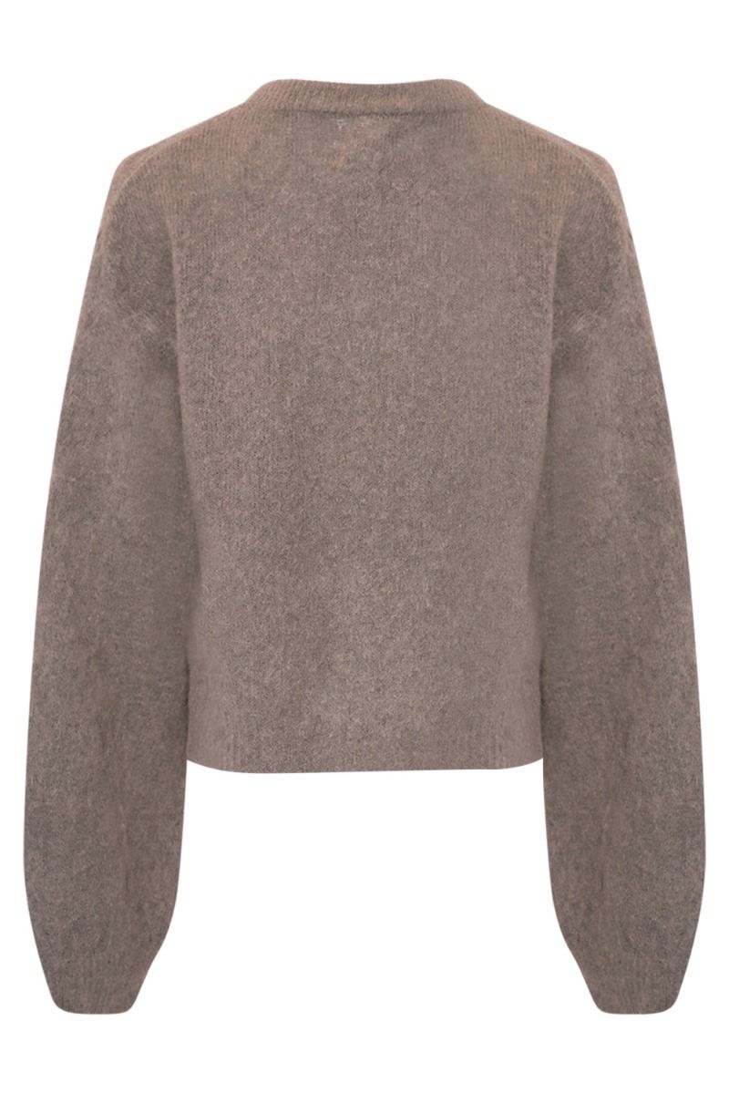 Noella - Cardigan - Kae Knit Cardigan - Coffee