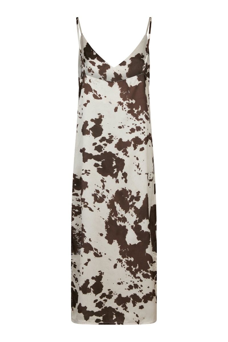 Neo Noir - Kjole - Kamran Cow Print Dress - Brown
