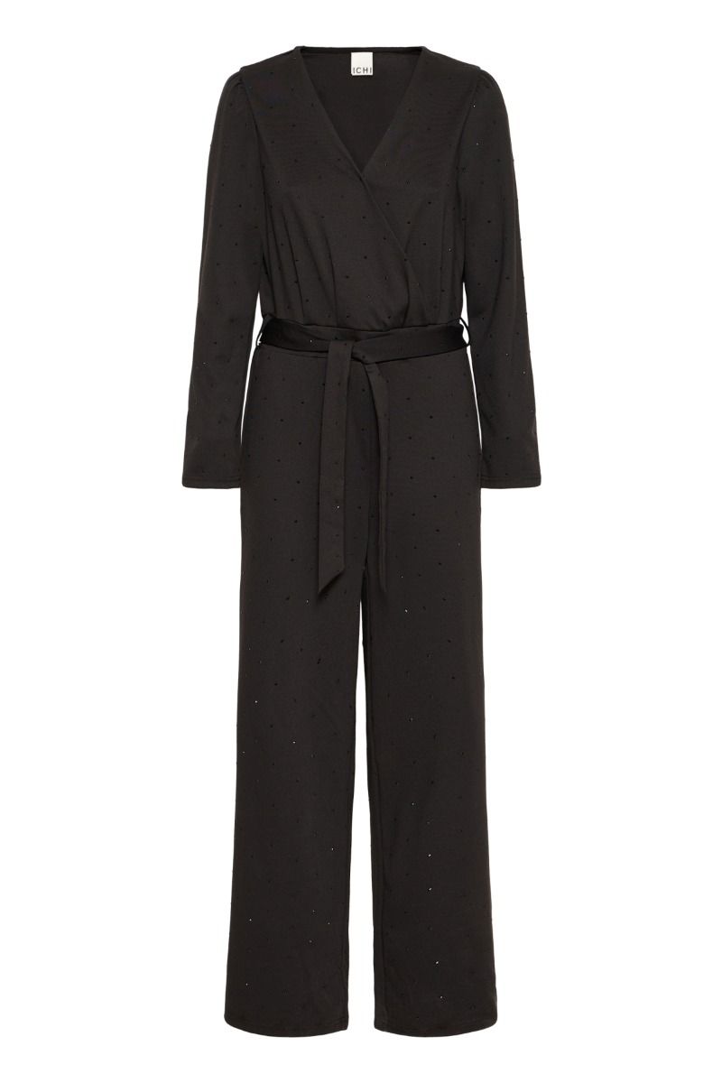 Ichi - Jumpsuit - Kate Rhineshine - Black 