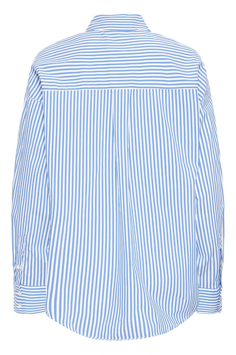 Ichi - Skjorte Katja SH - Nebulas Blue