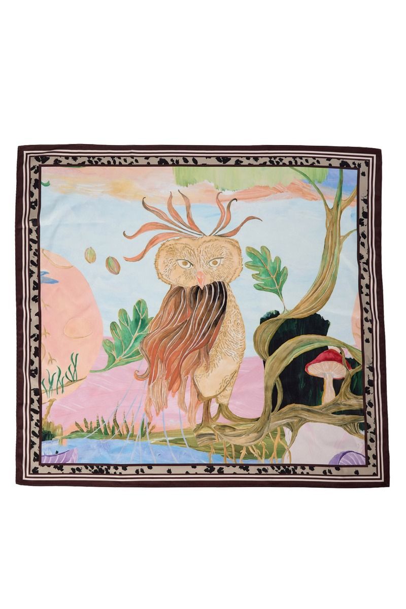 Nümph - Tørklæde - Kayla Satin Scarf - Airy Blue