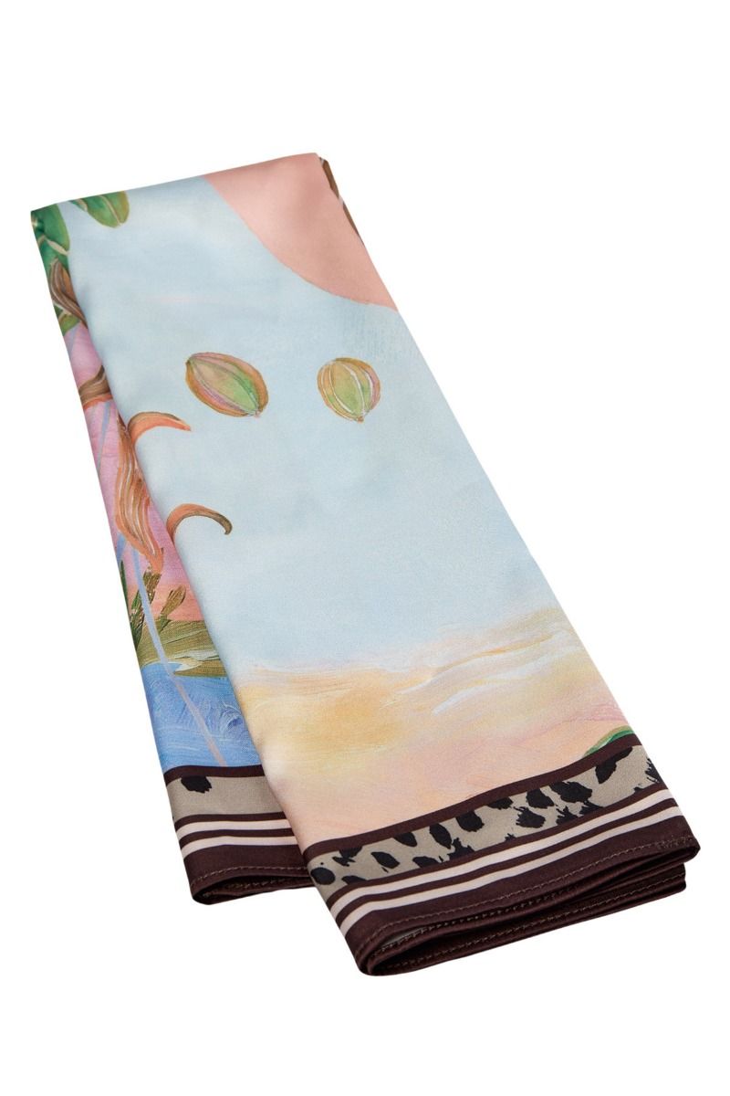 Nümph - Tørklæde - Kayla Satin Scarf - Airy Blue