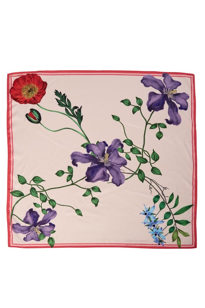 Nümph - Tørklæde - Kenja Satin Scarf - Mangano Calcite