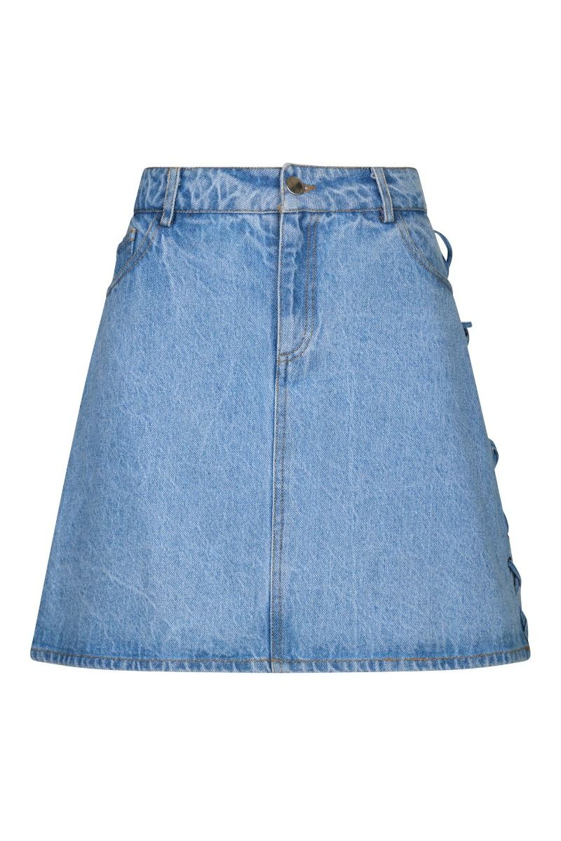 Neo Noir - Nederdel - Kessia Braid Skirt - Blue