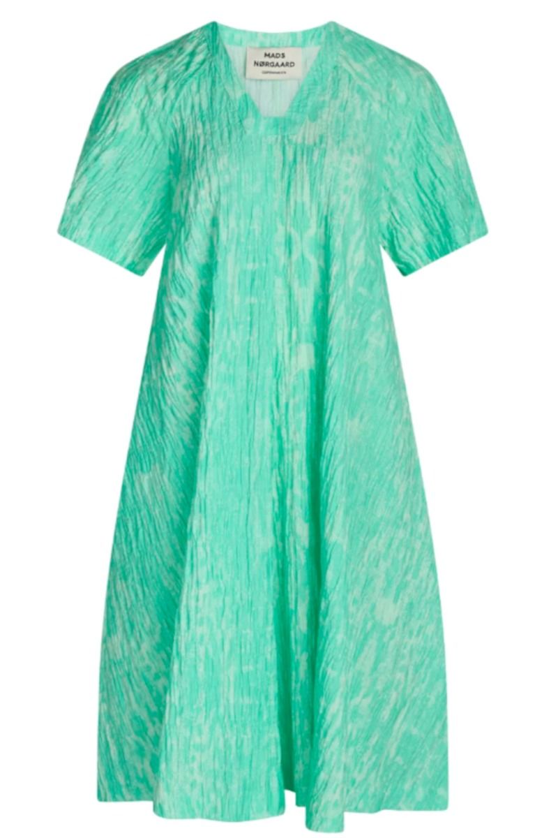 Mads Nørgaard - Kjole - Chakra Trish Dress - Neo Animal Aop/Cabbage