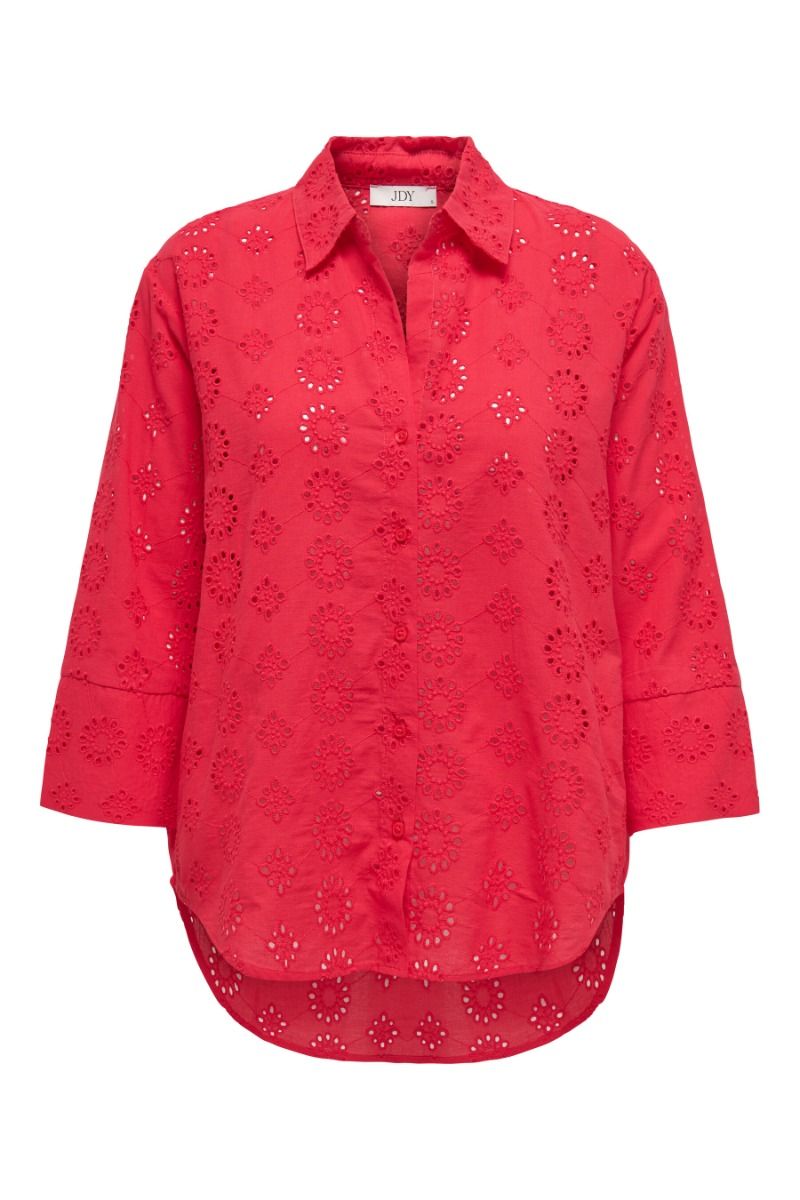 JDY - Skjorte - Tallie 3/4 Long Shirt - Ski Patrol