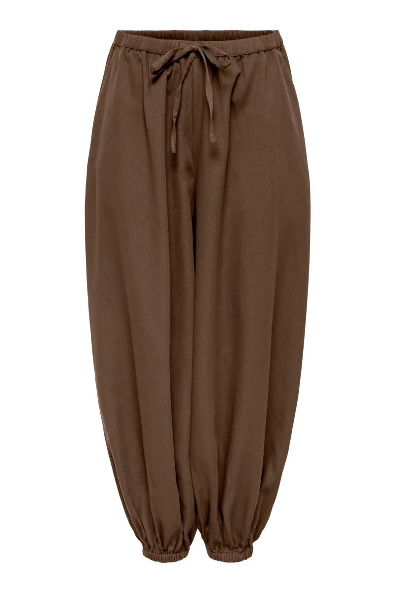 JDY - Bukser - Paloma MW Loose Pant - Dark Earth