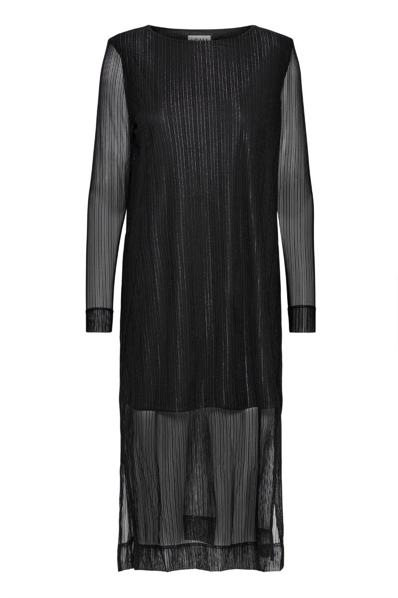 Ichi - Kjole - Laccy - Black