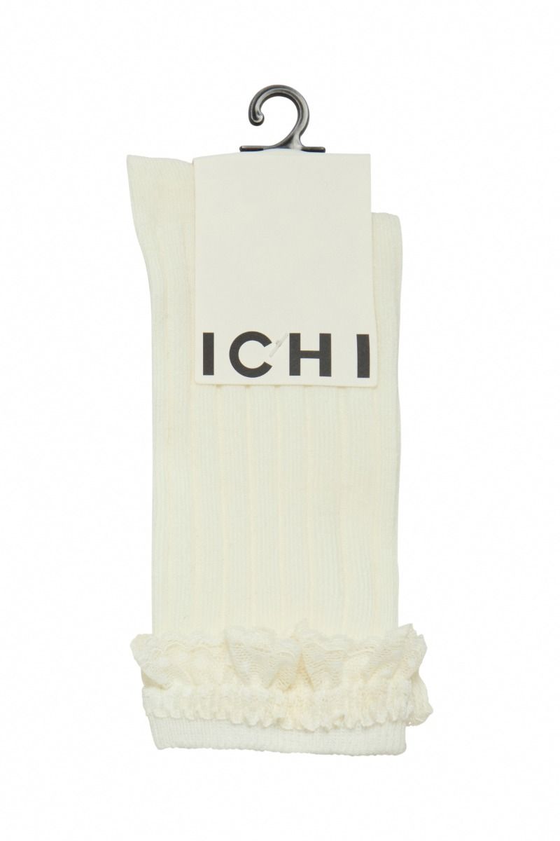 Ichi - Strømper - Lafia - Cloud Dancer