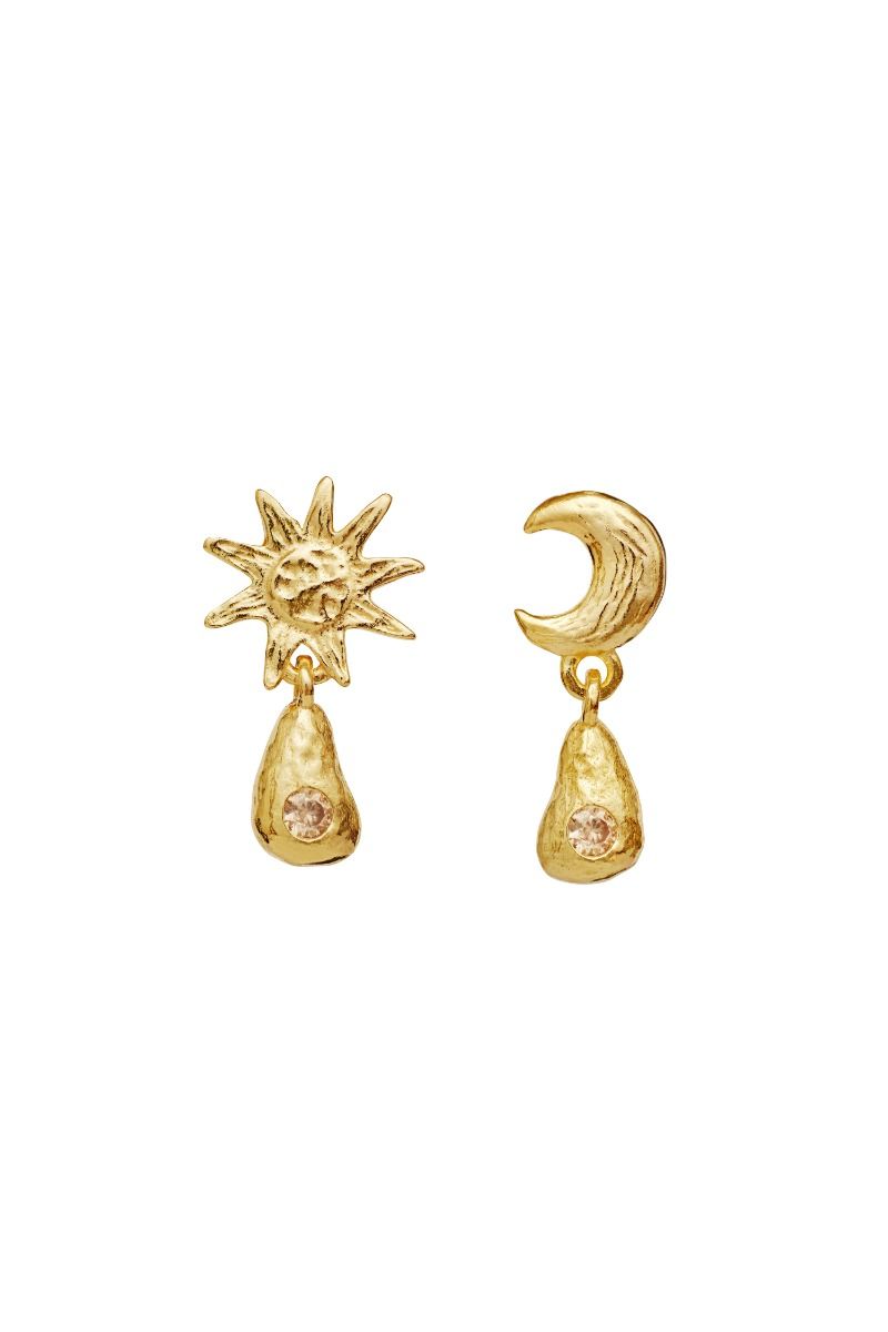 Maanesten - Øreringe - Lainy Earrings - Guld