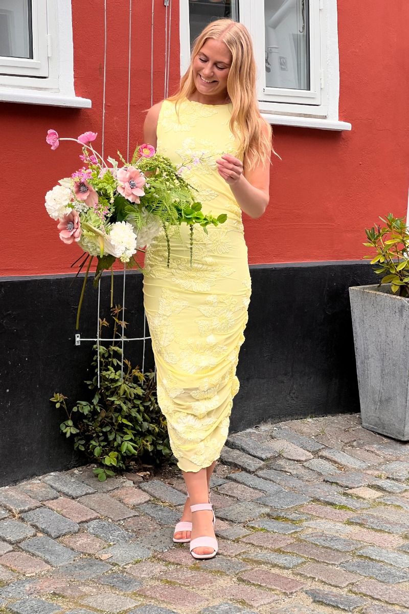 Noella - Kjole - Lavinia Dress - Butter Yellow