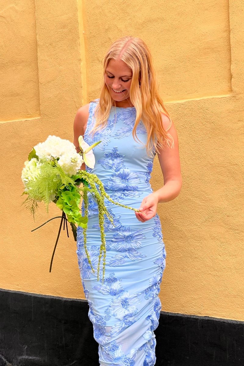 Noella - Kjole - Lavinia Dress - Ocean Spray