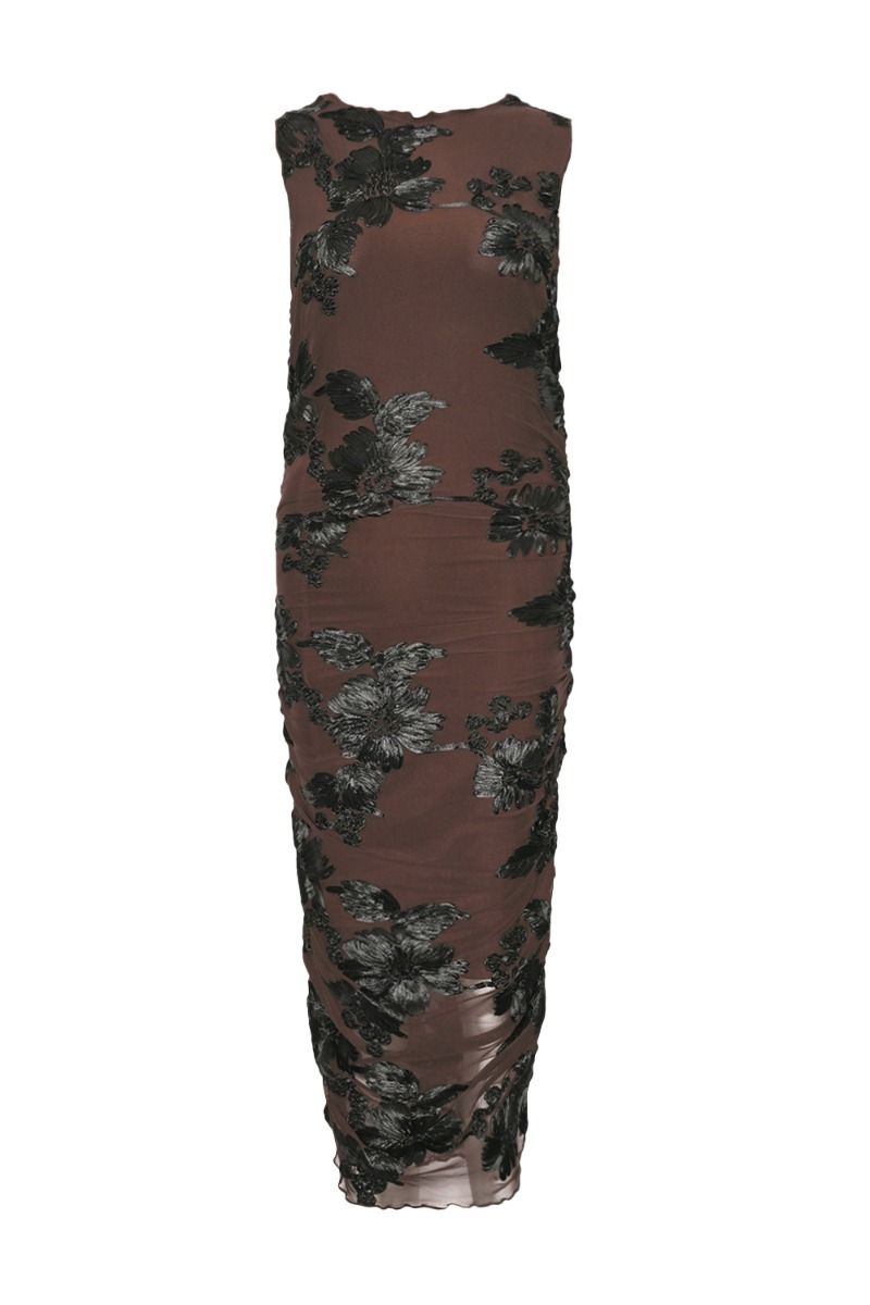 Noella - Kjole - Lavinia Dress - Chocolate Black