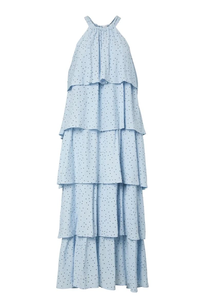 Y.A.S - Kjole - Alicco SL Ankle Dress - Skyway (Levering midt april)