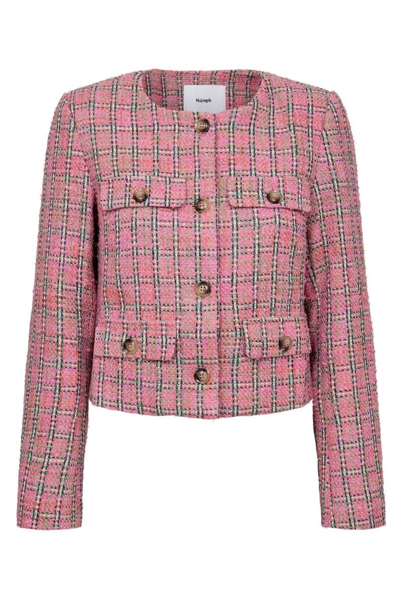 Nümph - Jakke - Lindsey Jacket - Fuchsia Pink