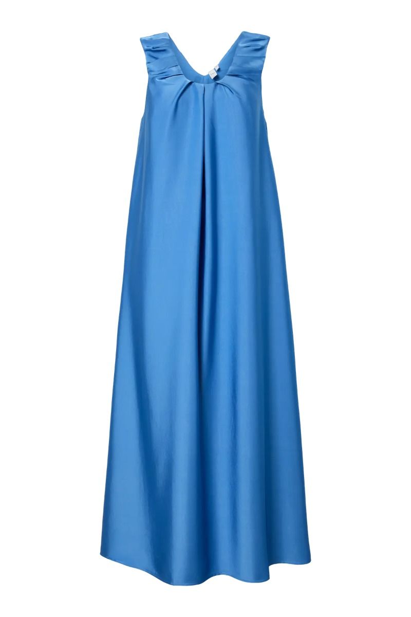 Y.A.S - Kjole - Lio SL Long Dress S. - Marina (Levering midt maj)