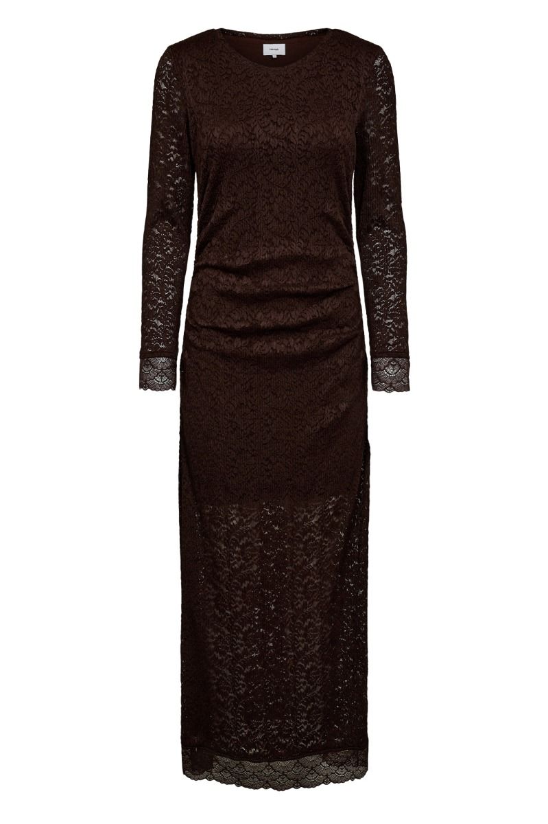 Nümp - Kjole - Nulive Dress - Black Coffee